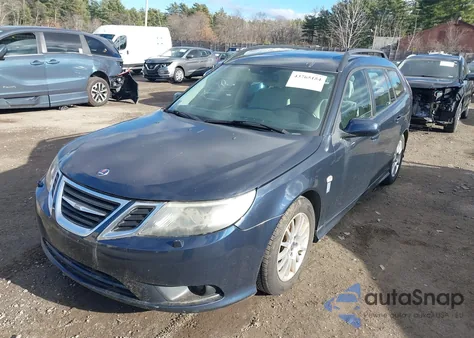 2008 Saab 9-3 2.0T из США, поврежденный, VIN YS3FB56Y281013748